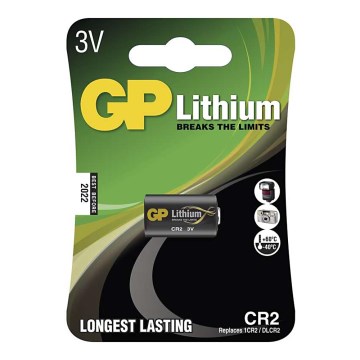 Batteria al litio CR2 GP LITHIUM 3V/800 mAh