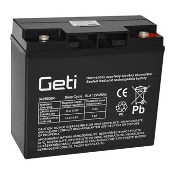 Batteria al piombo sigillata VRLA AGM 12V/20Ah