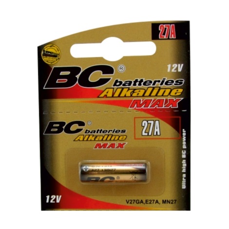 Act Batteria alcalina 27A 12V - Confezione da 5 TP27A-C5 MN27 A27