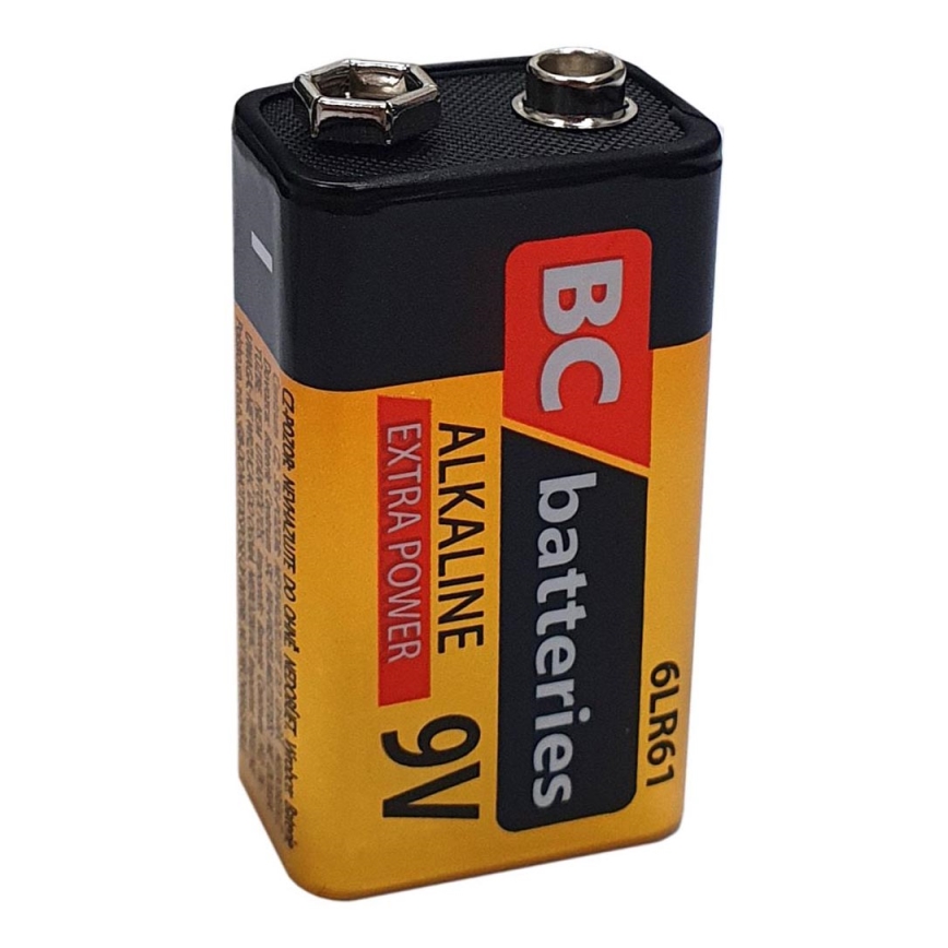 Batteria alcalina 6LR61 EXTRA POWER 9V