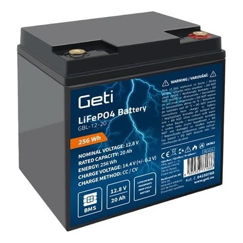 Batteria LiFePO4 12,8 V / 20 Ah