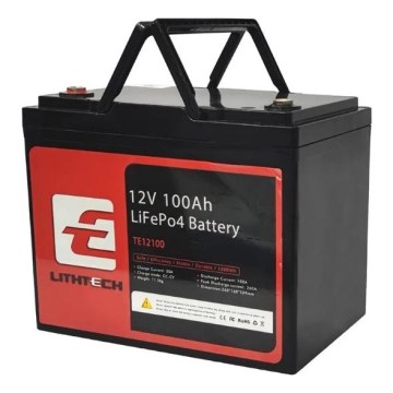 Batteria LiFePO4 12,8V/100Ah
