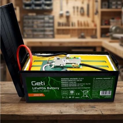 Batteria LiFePO4 12,8V/200Ah