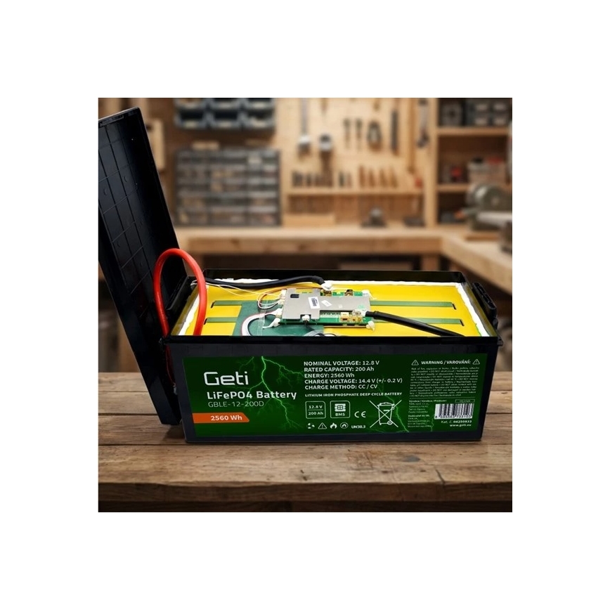 Batteria LiFePO4 12,8V/200Ah