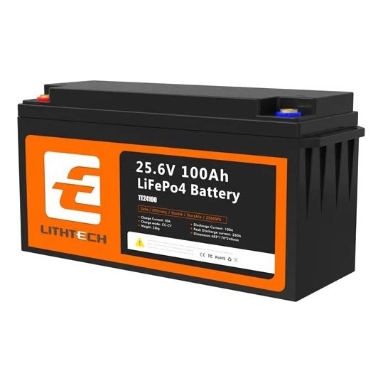 Batteria LiFePO4 per sistemi solari 25,6V/100Ah IP66