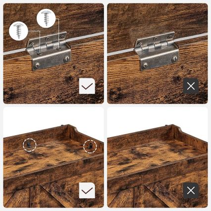 Baule TOVIAN marrone