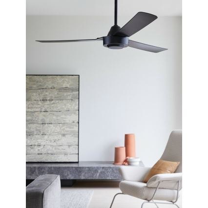 BAYSIDE 213017 - Ventilatore da soffitto CALYPSO nero Ø 122 cm