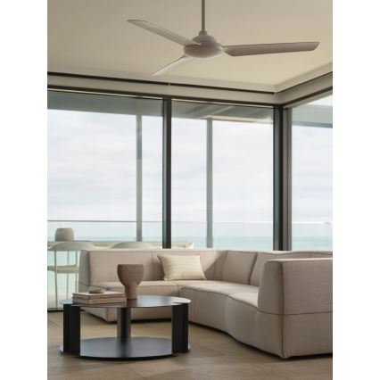 BAYSIDE 21302449 - Ventilatore a soffitto SOMERSET Ø 122 cm bianco + telecomando