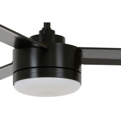 BAYSIDE 213033 - Plafoniera LED LAGOON GX53/17W/230V nero + telecomando