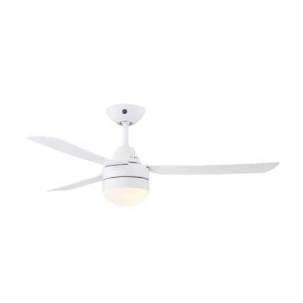 BAYSIDE 531016 - Ventilatore da soffitto MEGARA 2xE14/15W/230V bianco + telecomando