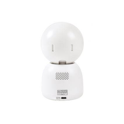 Beaba - Baby monitor intelligente ricaricabile ZEN NIGHT con display 720p, 5V, 4000 mAh, Wi-Fi, bianco