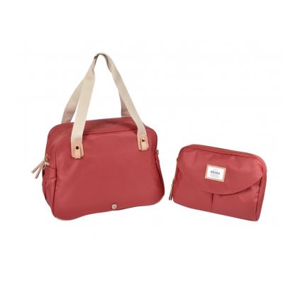 Beaba - Borsa fasciatoio GENEVA rosso