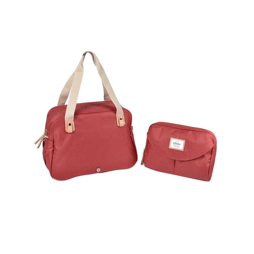 Beaba - Borsa fasciatoio GENEVA rosso