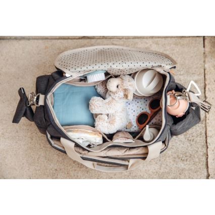 Beaba - Borsa fasciatoio per culle SYDNEY grigio/beige