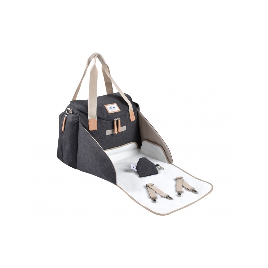 Beaba - Borsa fasciatoio per culle SYDNEY grigio/beige
