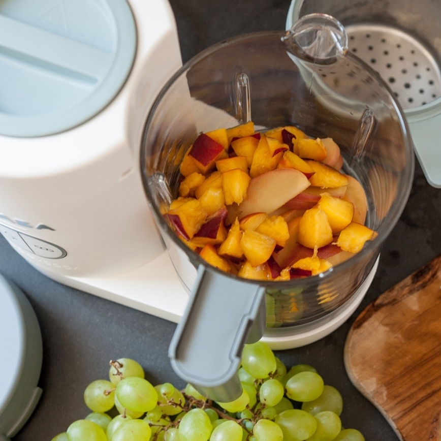 Beaba - Cuocipappa a vapore 2 in 1 BABYCOOK NEO verde/bianco