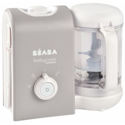 Beaba - Cuocitore a vapore 2in1 BABYCOOK EXPRESS grigio