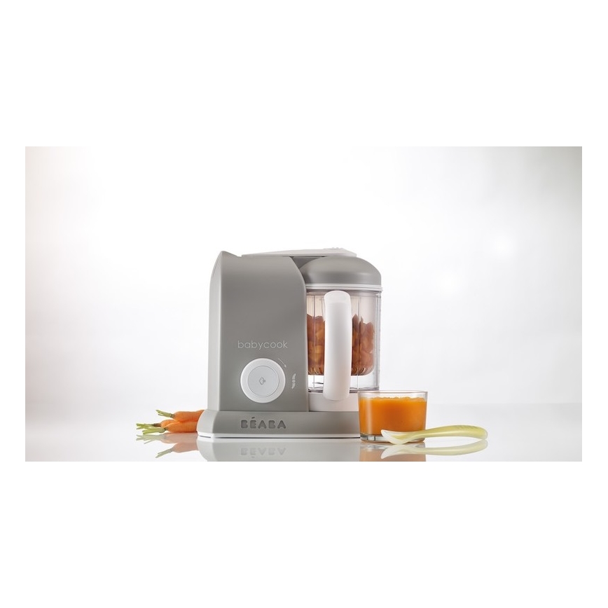 Beaba - Fornello a vapore con un blender BABYCOOK grigio