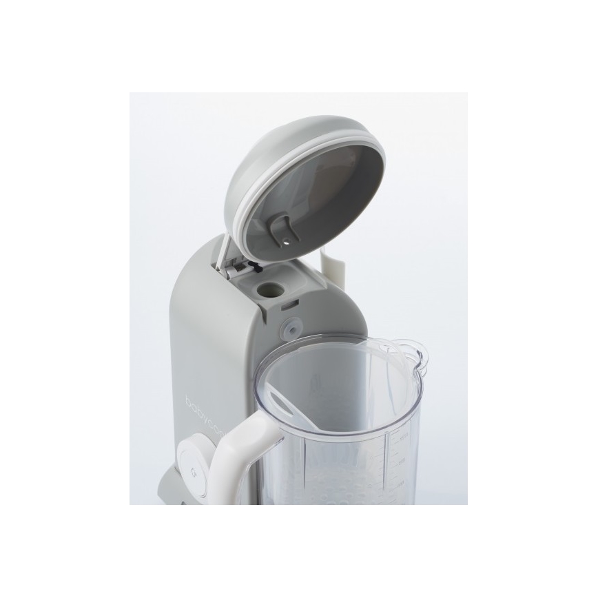 Beaba - Fornello a vapore con un blender BABYCOOK grigio