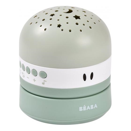 Beaba - Proiettore con melodia PIXIE USB/5V 1300 mAh verde