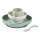 Beaba - Set pappa per bambini Verde Salvia, 4 pezzi
