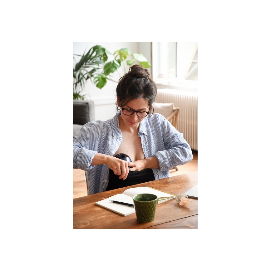 Beaba - Tiralatte elettrico mani libere 180 ml 1300 mAh Blu