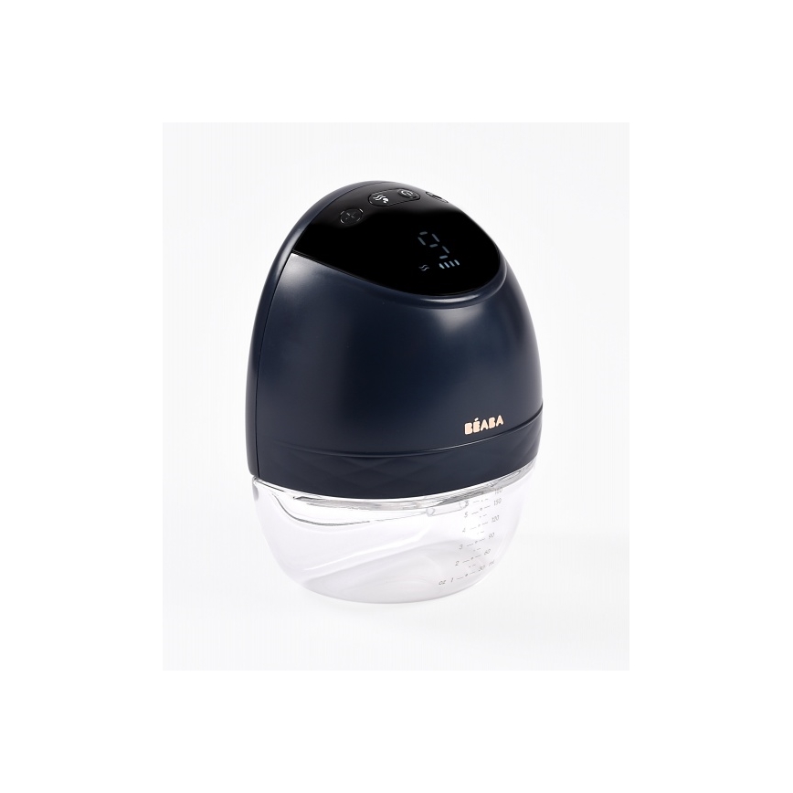 Beaba - Tiralatte elettrico mani libere 180 ml 1300 mAh Blu