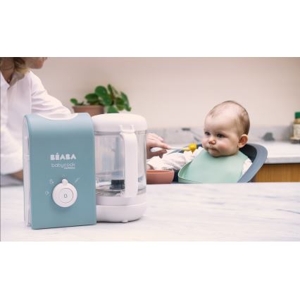 Beaba - Vaporiera 2in1 BABYCOOK EXPRESS blu