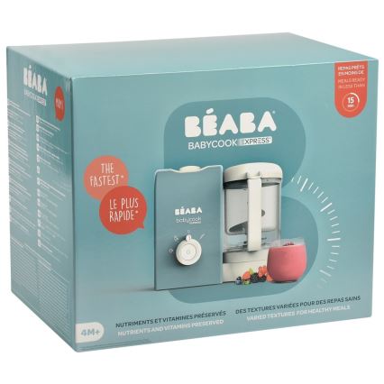 Beaba - Vaporiera 2in1 BABYCOOK EXPRESS blu