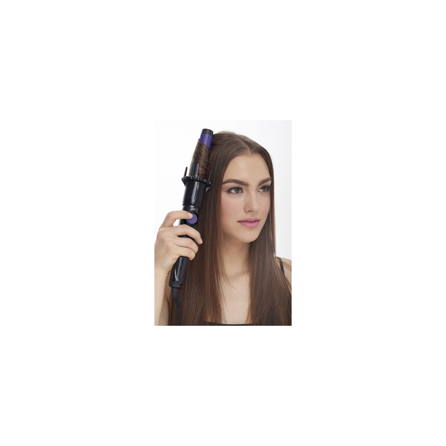 Bellissima 11307 - Arricciacapelli rotante RICCI&CURL 230V nero/viola