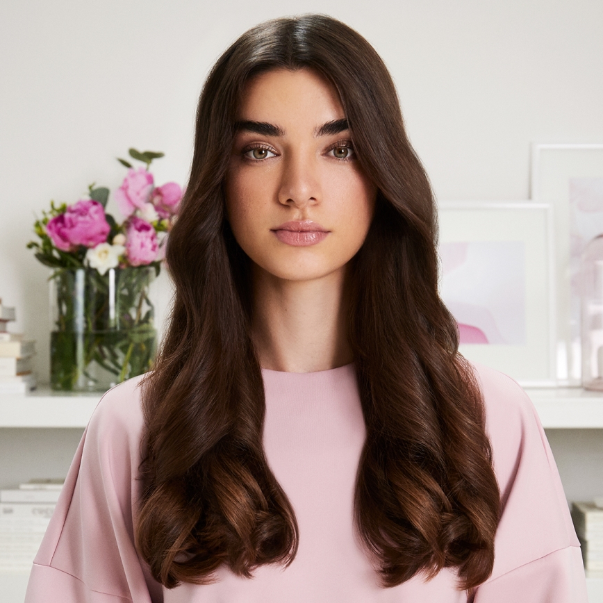 Bellissima 11847 - Spazzola ad aria calda 8 in 1 AIR WONDER 1000W/230V bianco/oro