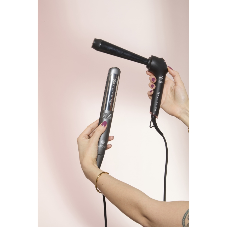 Bellissima 11876 - Piastra per capelli 50W/230V nera/rosa