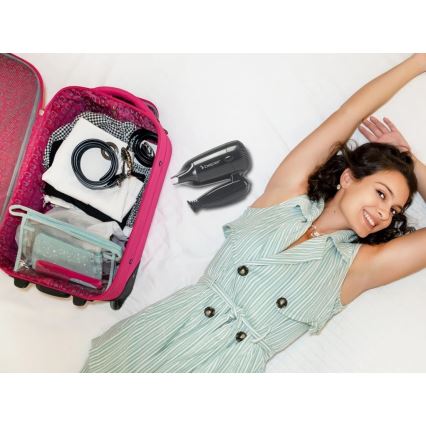 Beper - Asciugacapelli da viaggio 1200W/230V