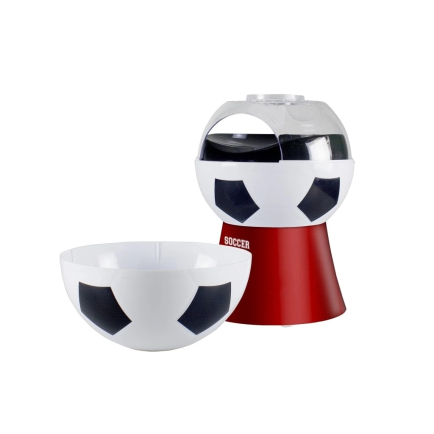 Beper - Macchina per popcorn 1200W/230V calcio/rossa