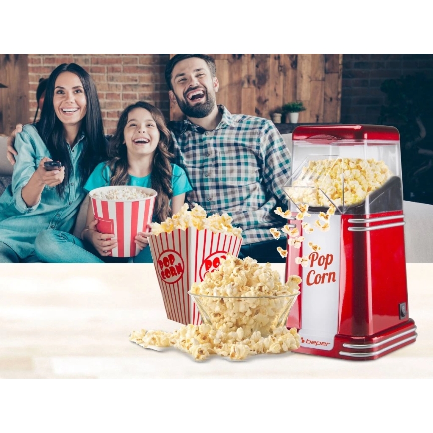 Beper - Macchina per popcorn 1200W/230V
