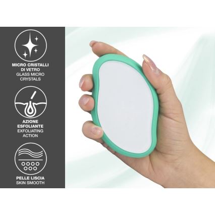 Beper - Pietra esfoliante color menta