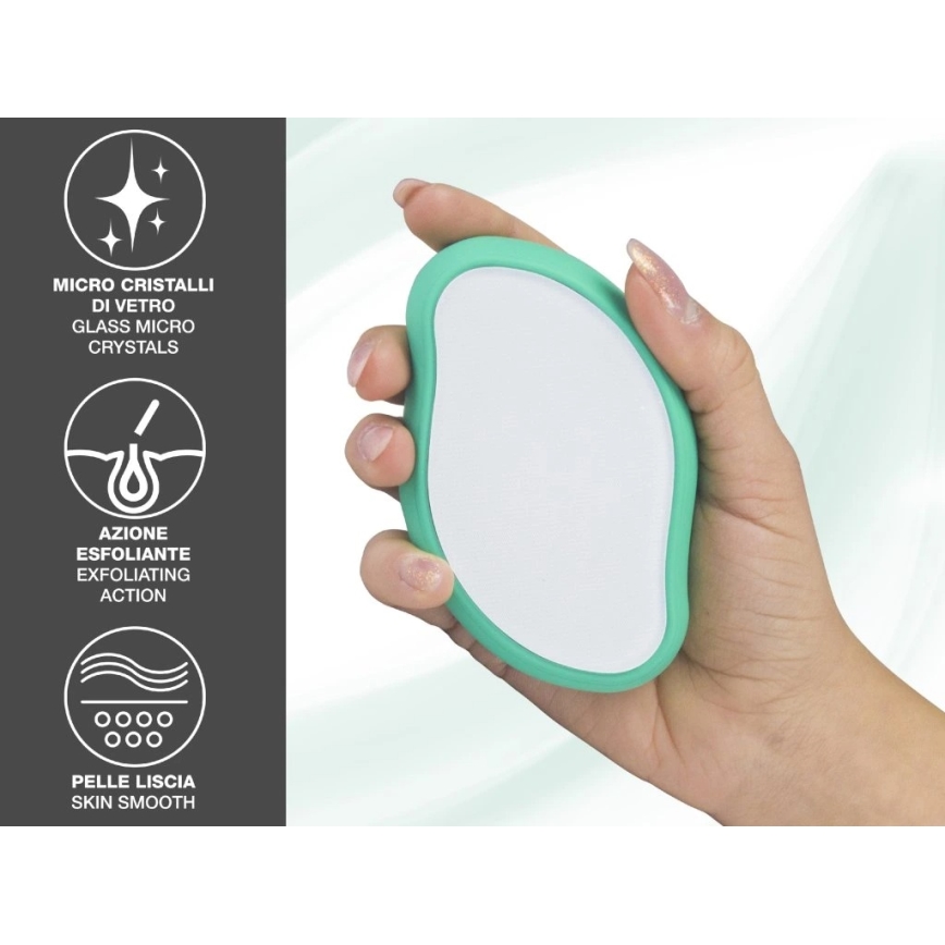 Beper - Pietra esfoliante color menta