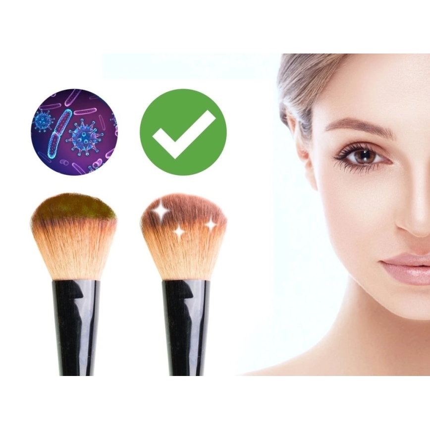 Beper - Pulitore per pennelli cosmetici 2xAAA