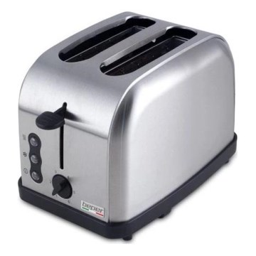 Beper - Tostapane a due fessure 900W/230V in acciaio inox