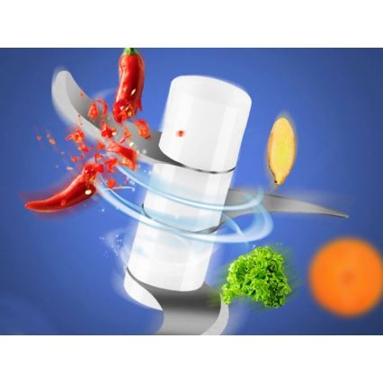 Beper - Tritatutto ricaricabile 30W/5V 1500 mAh 250 ml