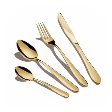 BerlingerHaus - Servizio di posate in acciaio inox24 pz oro