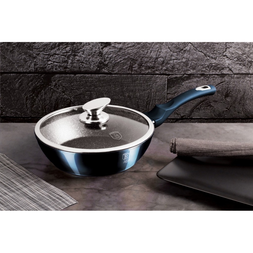 BerlingerHaus - Servizio piatti con piano in marmo 13 pz blu
