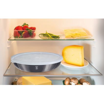 BerlingerHaus - Set di pentole con manico removibile 12 pz grigio