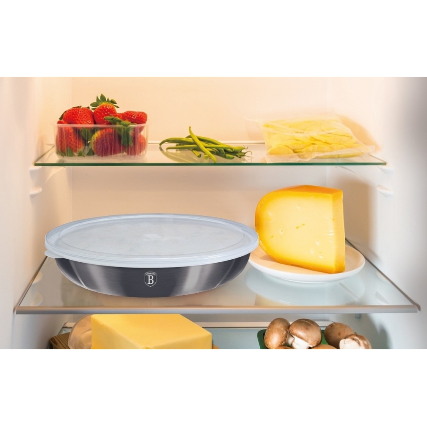 BerlingerHaus - Set di pentole con manico removibile 12 pz grigio