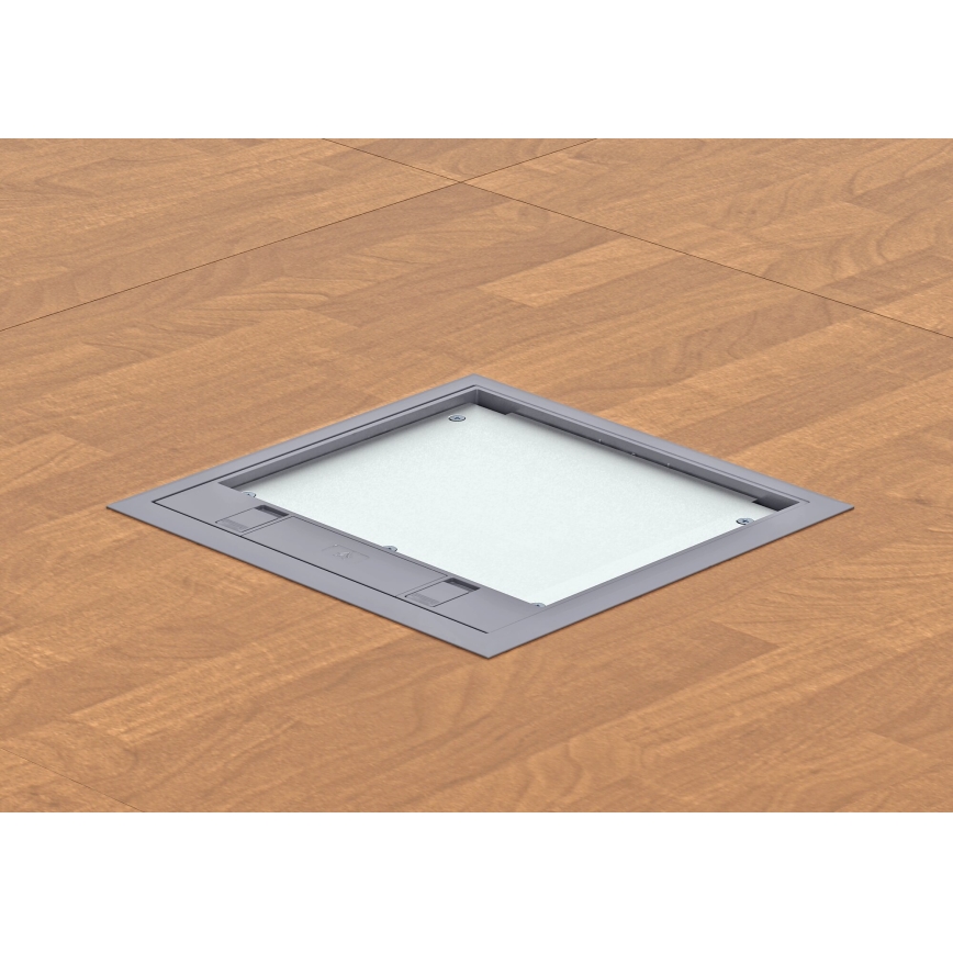 BETTERMANN - Cassetta a pavimento per piani doppi 12 moduli (6 dispositivi 45x45)
