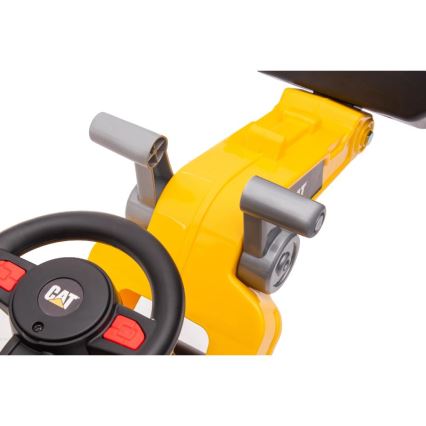 Bici a spinta caricatore CAT 2xAA giallo/nero