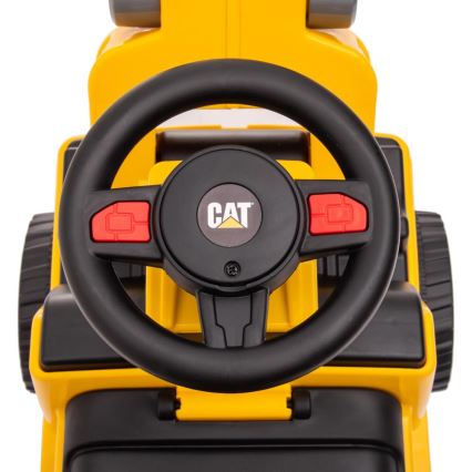 Bici a spinta caricatore CAT 2xAA giallo/nero