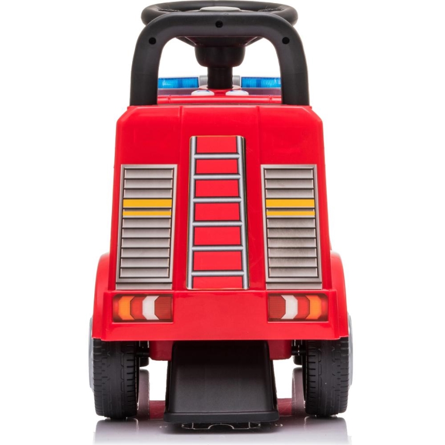 Bici a spinta Mercedes Camion dei pompieri 2xAA rosso