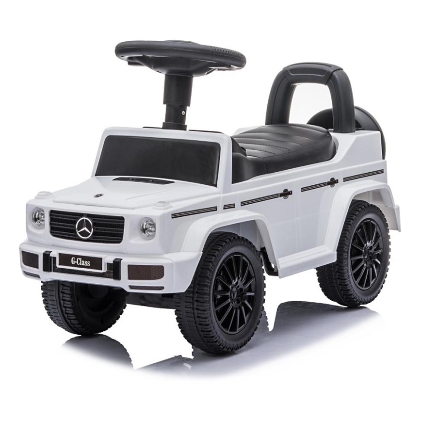 Bici a spinta Mercedes G350d 2xAA bianco/nero