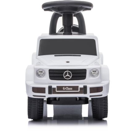 Bici a spinta Mercedes G350d 2xAA bianco/nero